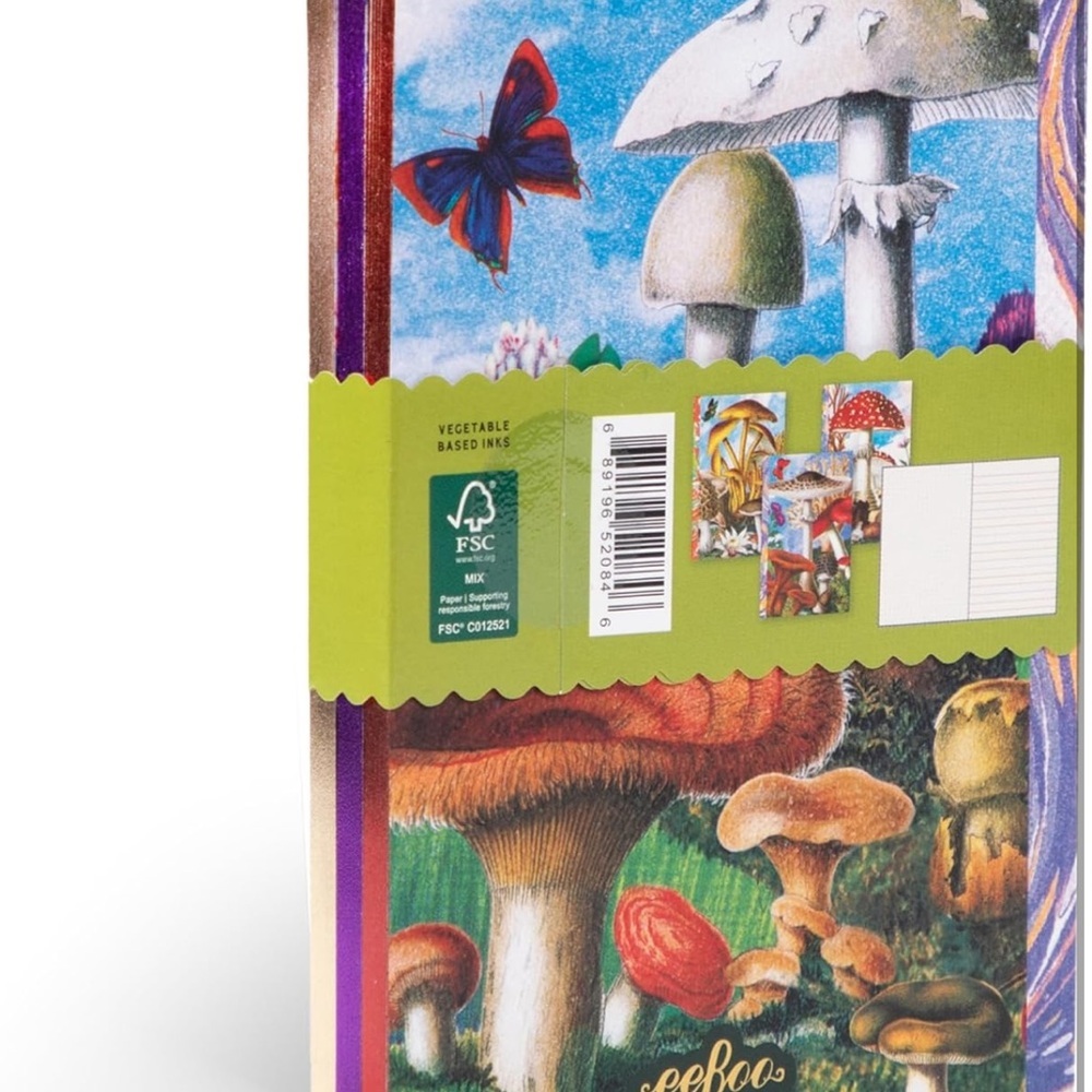 Mushroom Little Books - Set of 3 Notebooks, Nature Themed Journals, NWT - Picture 2 of 7